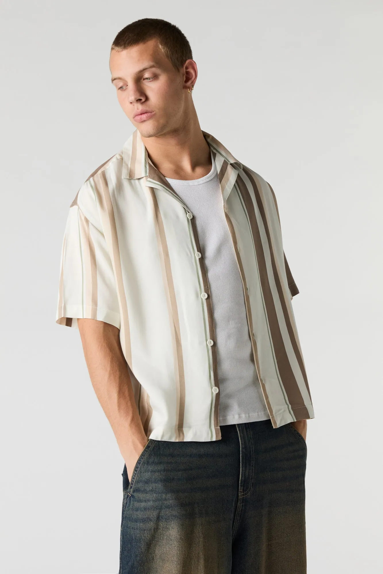 Printed Collared Top sold by Urban Planet product image thumbnail 4