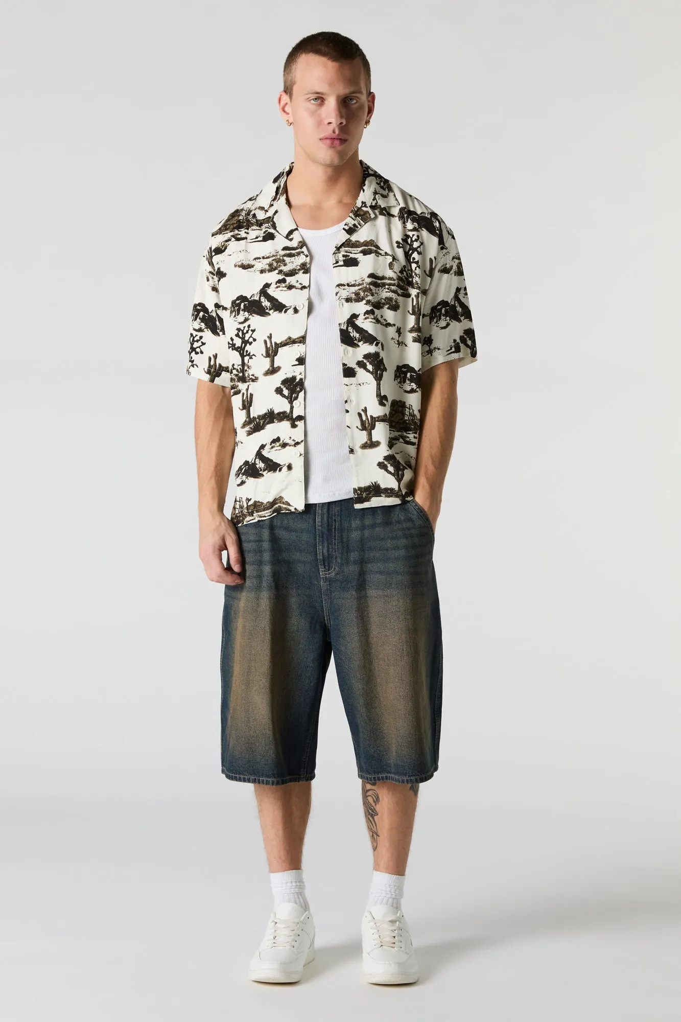 Haut imprimé avec col sold by Urban Planet product image thumbnail 3