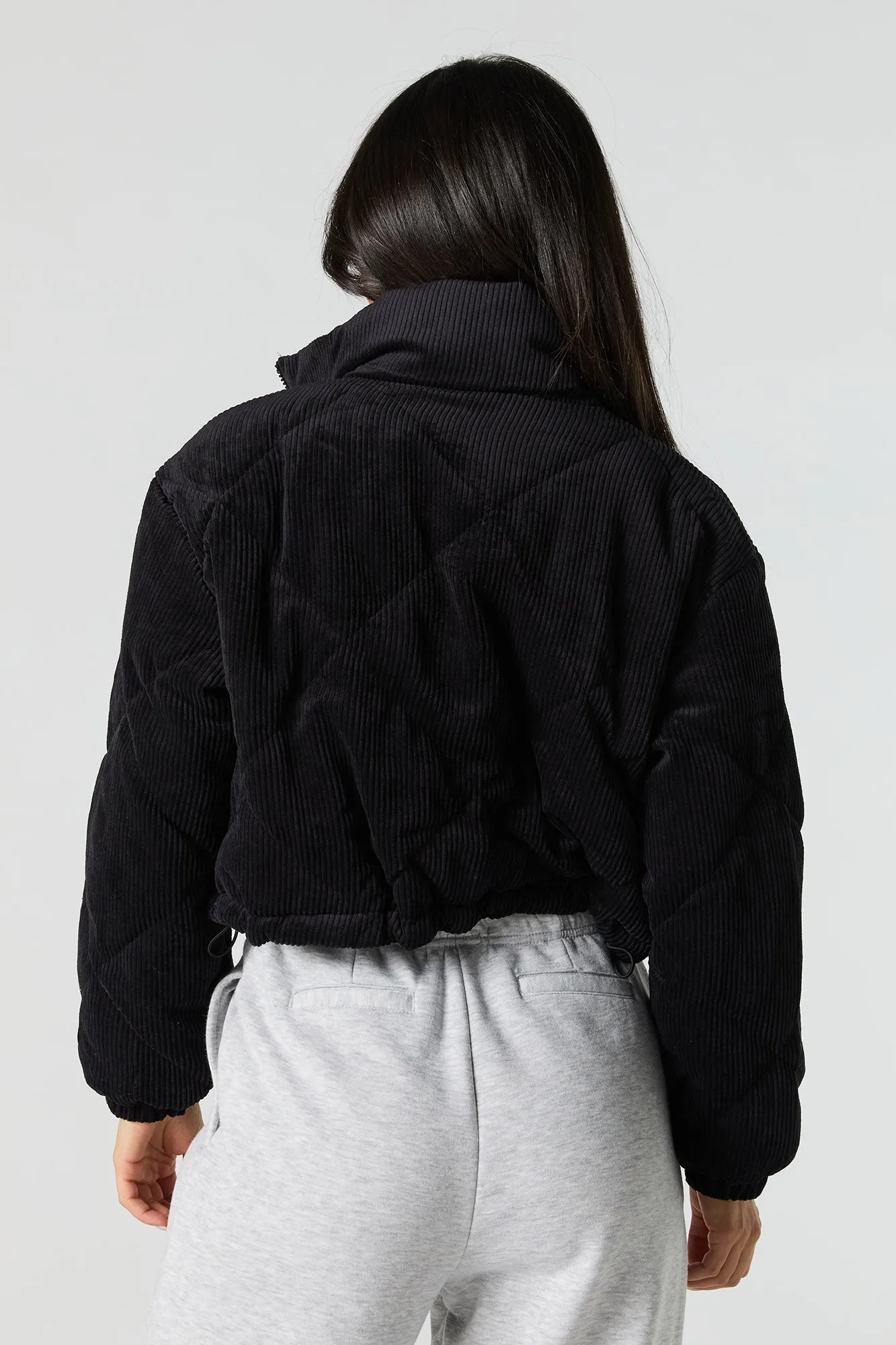 Corduroy Quilted Jacket sold by Urban Planet product image thumbnail 5