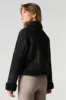 Faux Suede Sherpa Trim Jacket sold by Urban Planet