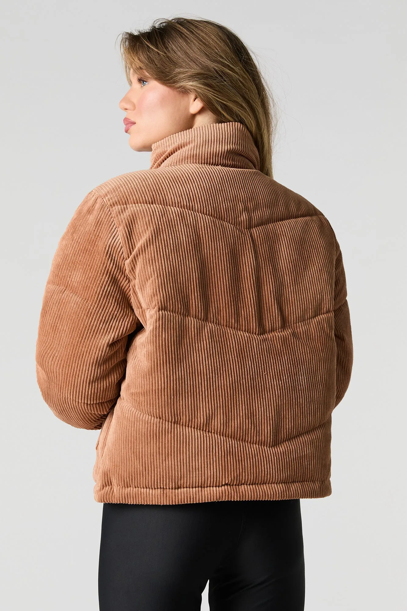 Corduroy Puffer Jacket sold by Urban Planet product image thumbnail 5