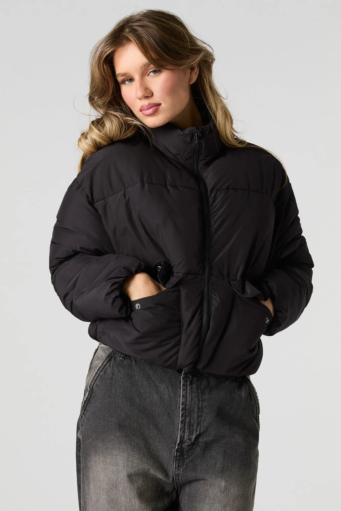Blouson bouffant avec col cheminée sold by Urban Planet product image thumbnail 4