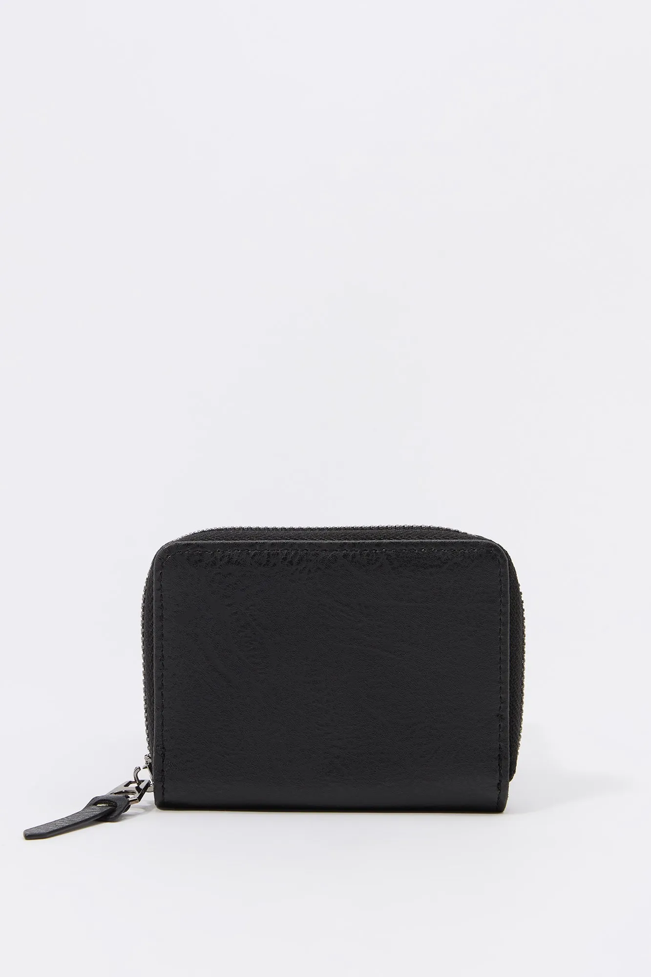 Faux Leather Zipper Wallet sold by Urban Planet