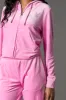 Playboy Rhinestone Velour Zip-Up Hoodie sold by Urban Planet