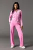 Playboy Rhinestone Velour Zip-Up Hoodie sold by Urban Planet