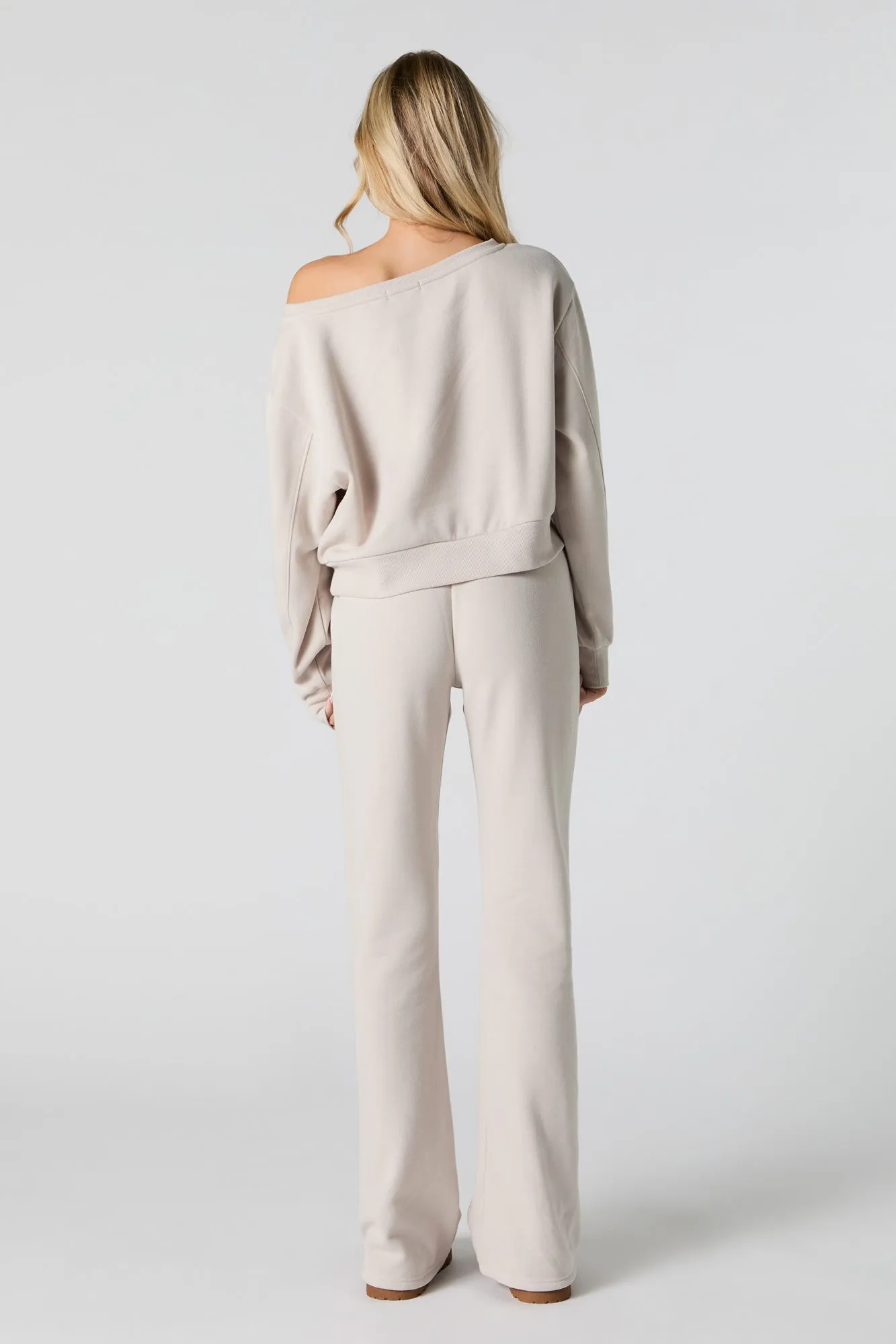 Fleece Flare Sweatpant sold by Urban Planet product image thumbnail 3