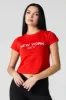 New York Graphic Cropped T-Shirt sold by Urban Planet