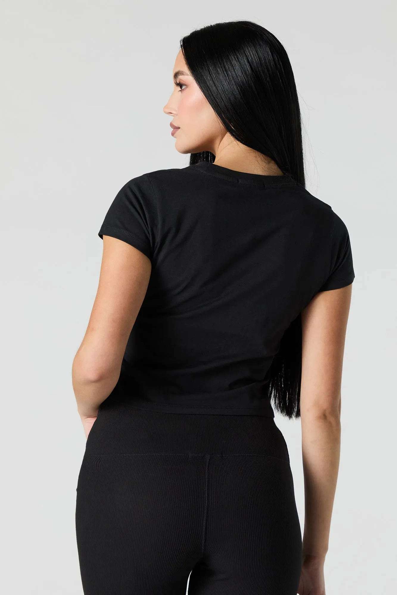 T-shirt court à imprimé Los Angeles sold by Urban Planet product image thumbnail 2