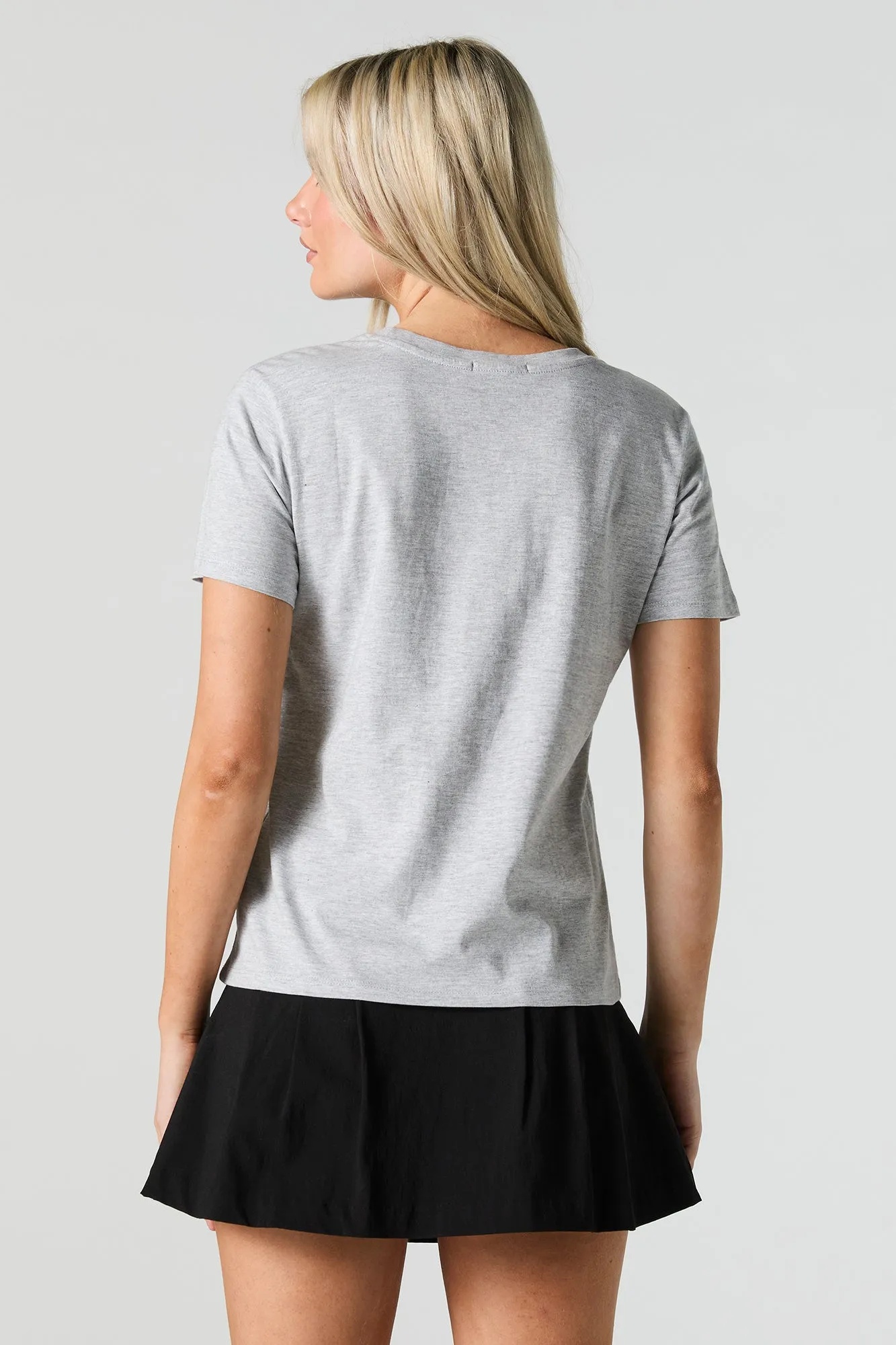 T-shirt garni d'une boucle en paillettes sold by Urban Planet product image thumbnail 2