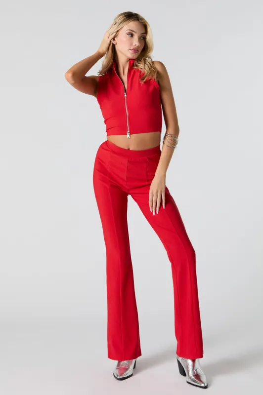 Pantalon côtelé à jambe évasée avec fines rayures sold by Urban Planet