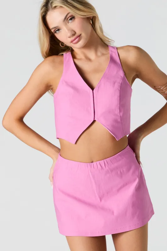 Solid Mini Skort sold by Urban Planet