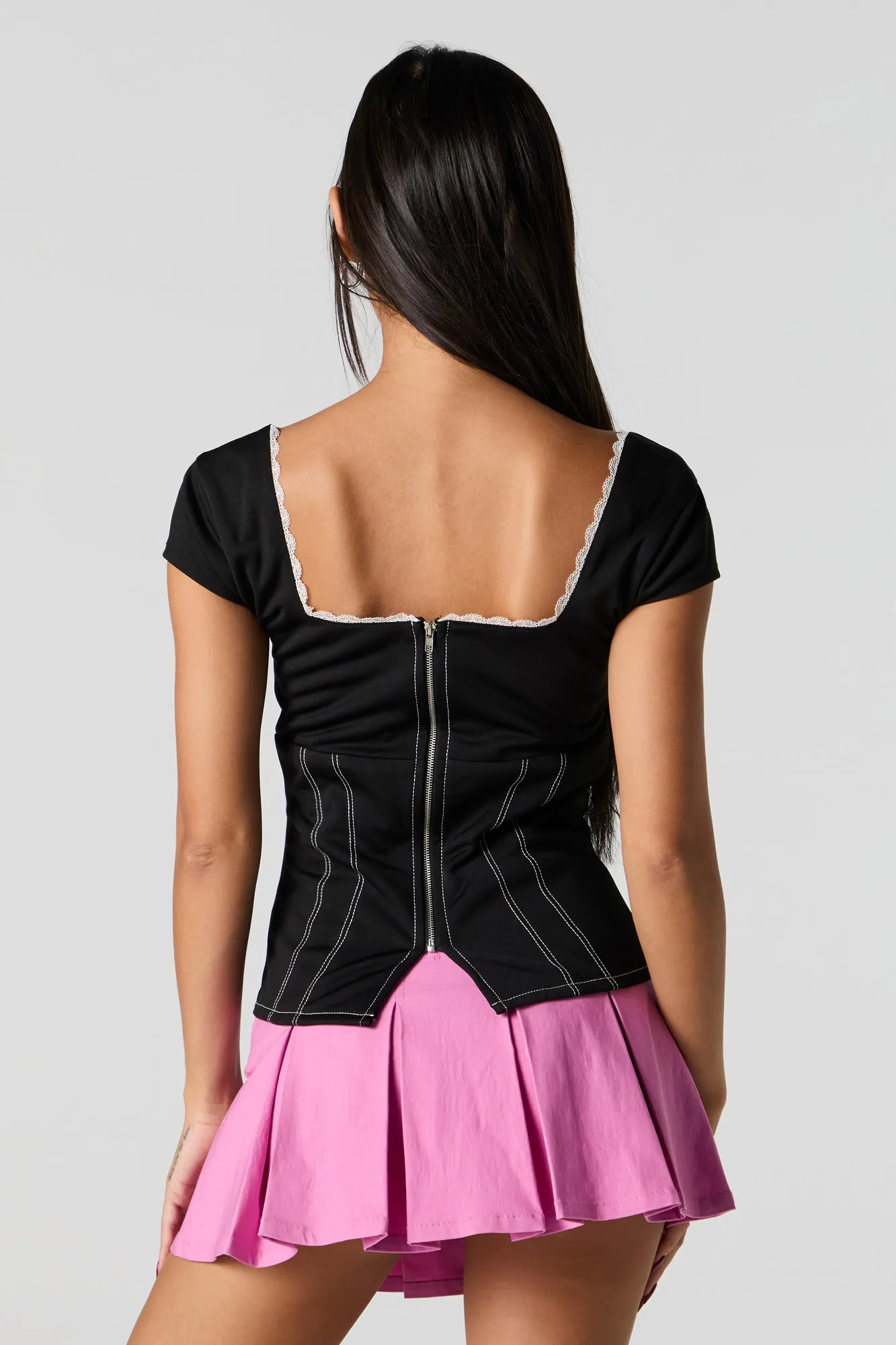 Minijupe-short plissée sold by Urban Planet product image thumbnail 2