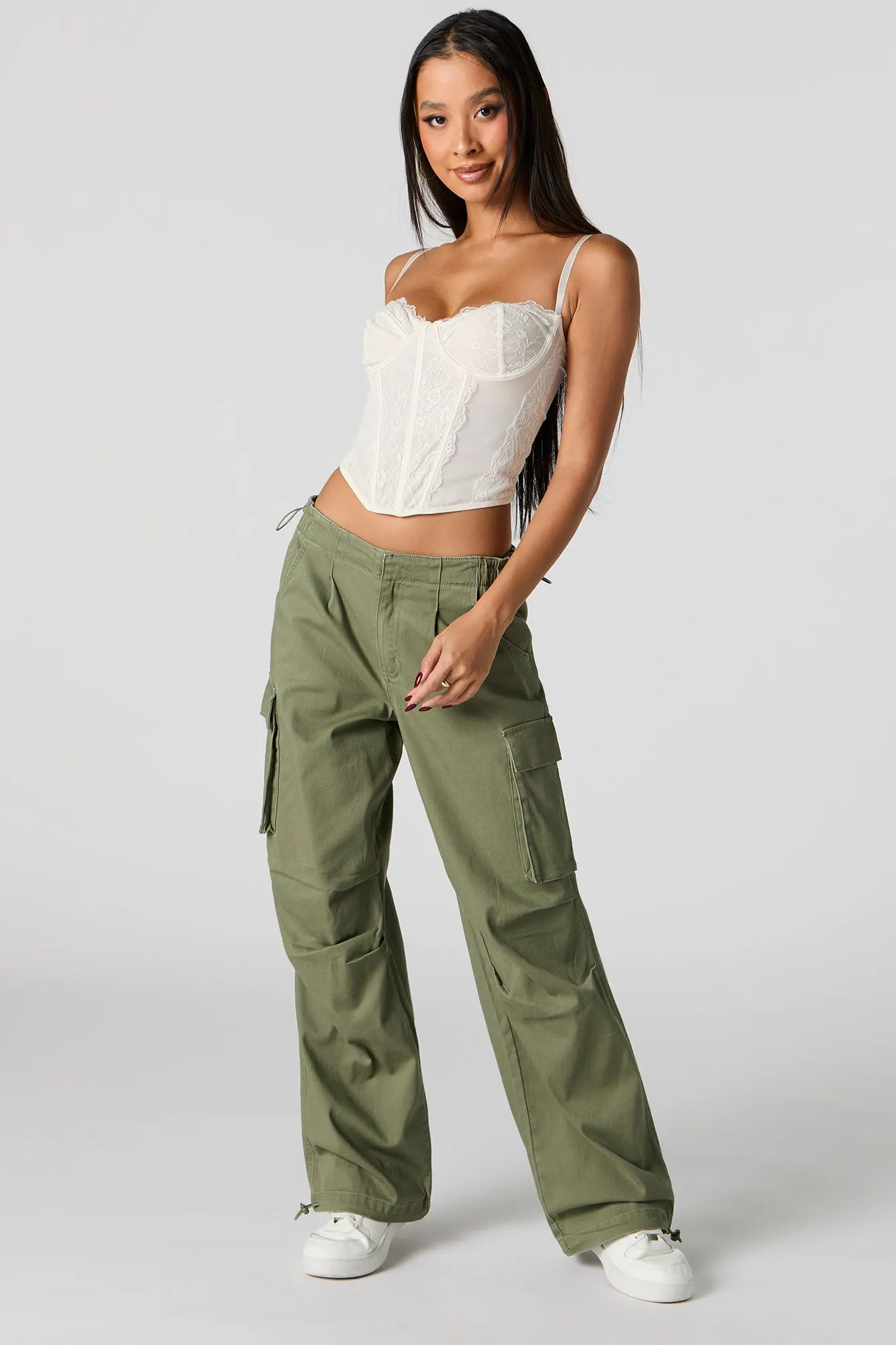 Corset en dentelle fleurie sold by Urban Planet product image thumbnail 3