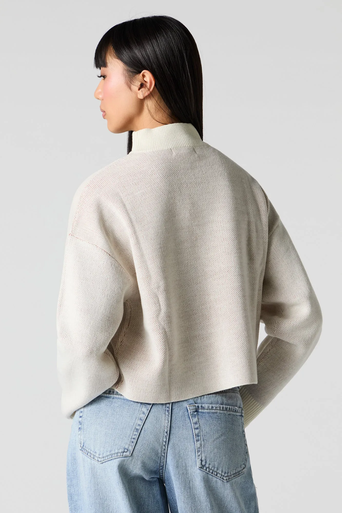 Teddy Jacquard Knit Sweater sold by Urban Planet product image thumbnail 2