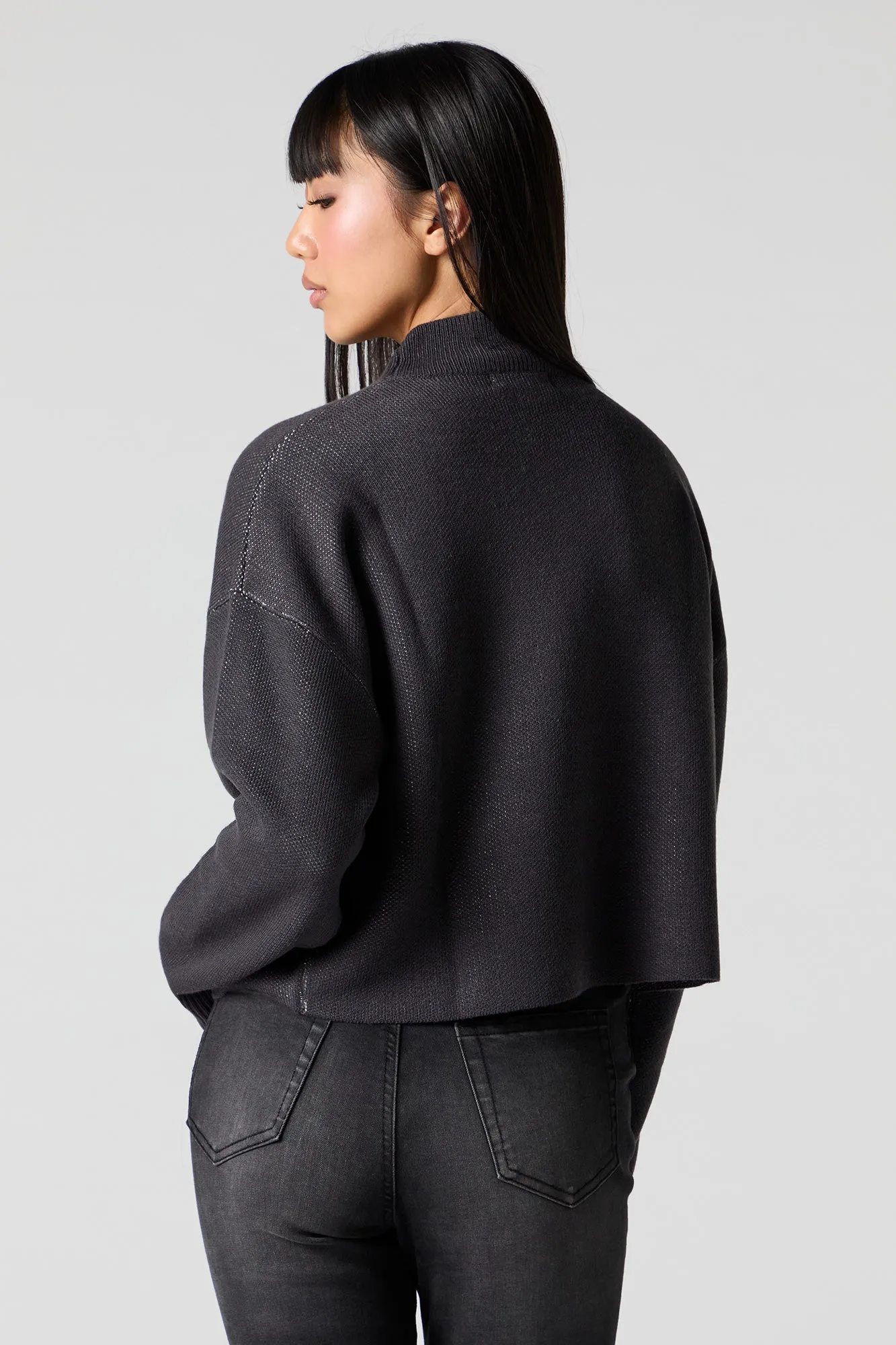 Bow Jacquard Knit Sweater sold by Urban Planet product image thumbnail 3