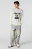 Gothic Text Jacquard Knit Sweater sold by Urban Planet