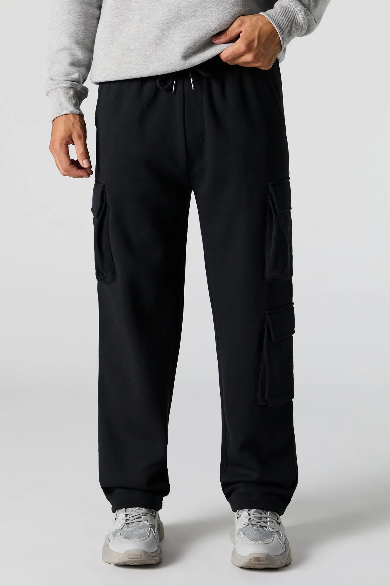 Fleece Multi Pocket Cargo Jogger sold by Urban Planet product image thumbnail 5