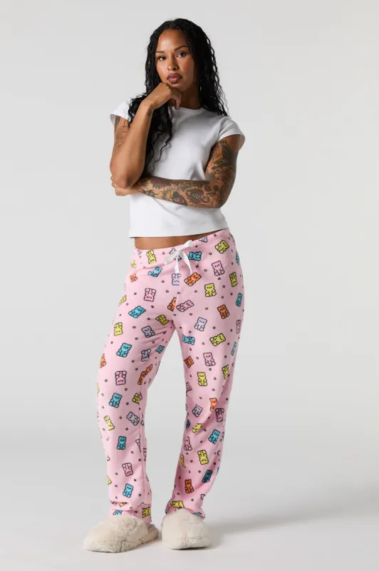 Printed Plush Pajama Pant sold by Urban Planet