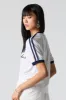 Semi Sheer Ribbed Graphic Jersey sold by Urban Planet