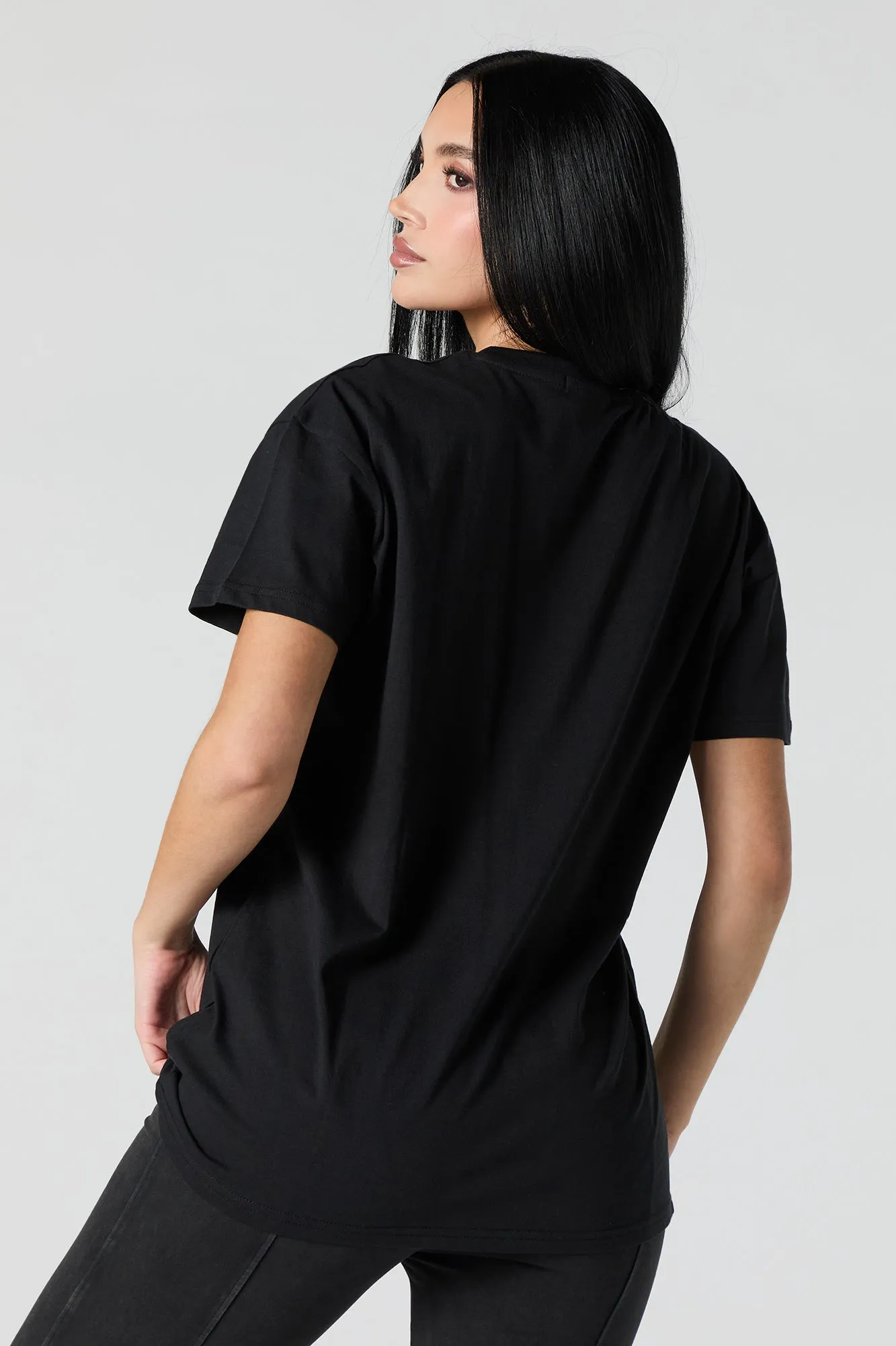 T-shirt de coupe garçonne à imprimé New York City sold by Urban Planet product image thumbnail 2