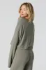 Ribbed Knit Cropped Sweater sold by Urban Planet