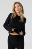Ribbed Knit Cropped Sweater sold by Urban Planet