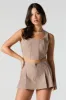 Débardeur corset court avec fermeture à glissière au dos sold by Urban Planet