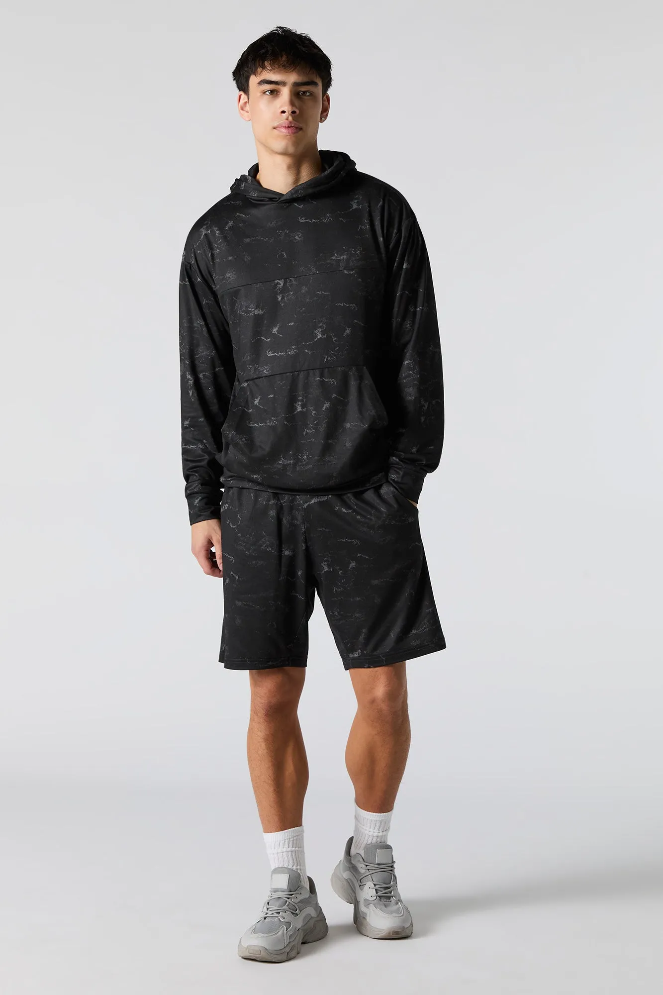 Active Acid Wash Hoodie sold by Urban Planet product image thumbnail 3