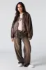 Oversized Faux Leather Jacket sold by Urban Planet