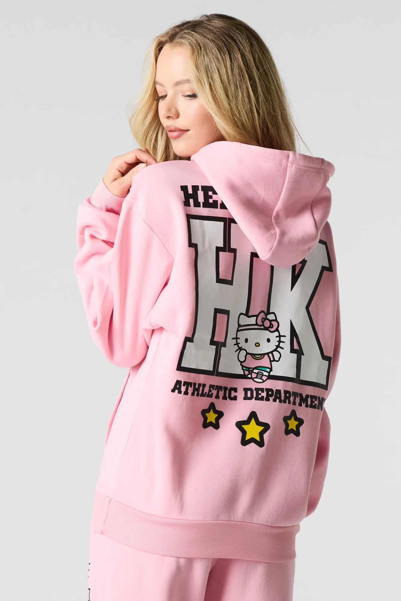 Haut à capuchon en molleton Hello Kitty Champion sold by Urban Planet product image thumbnail 3