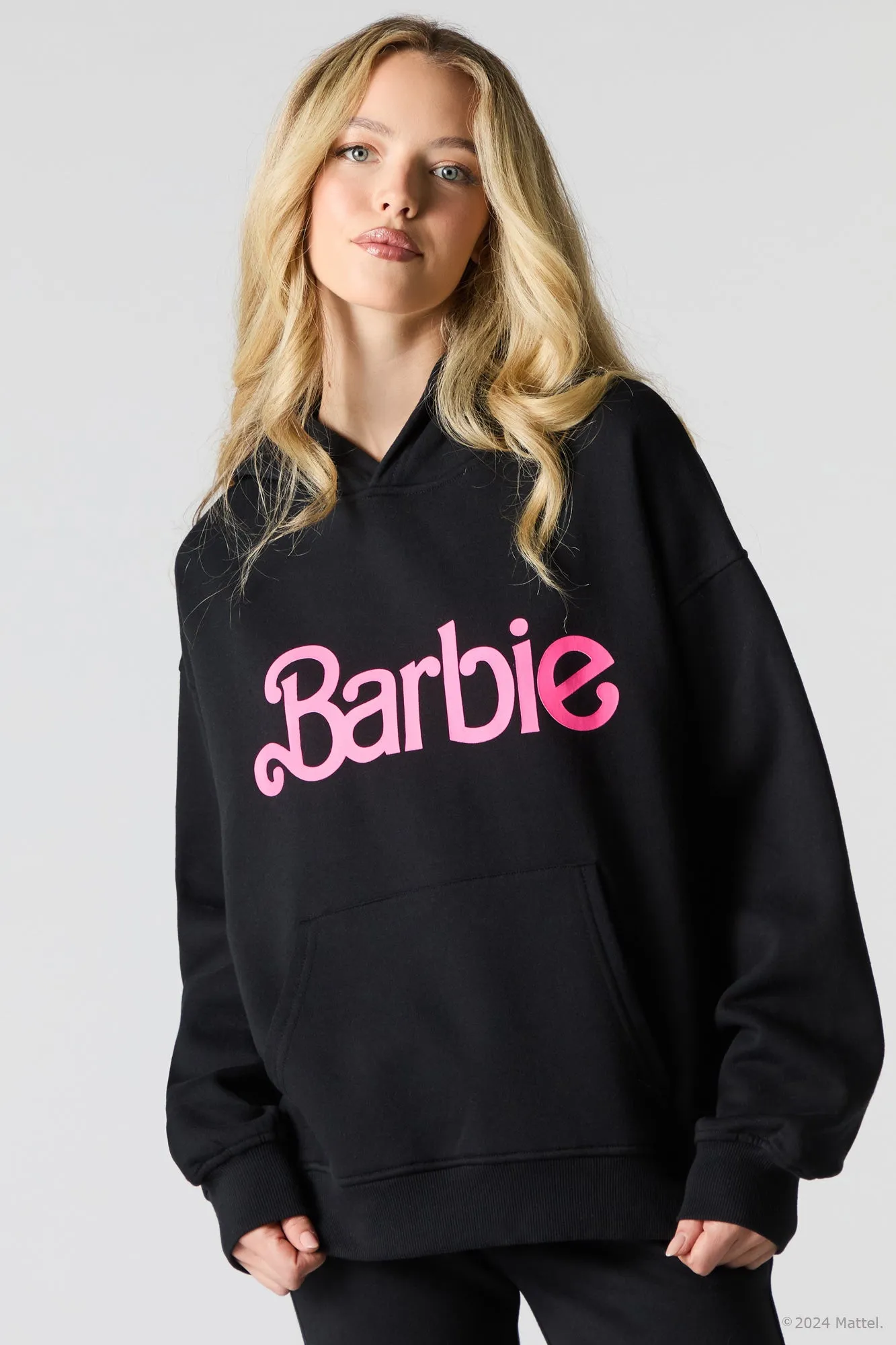 Barbie™ Graphic Fleece Hoodie sold by Urban Planet