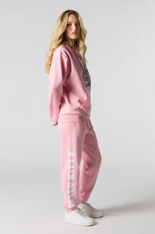 Hello Kitty Champion Graphic Fleece Jogger sold by Urban Planet
