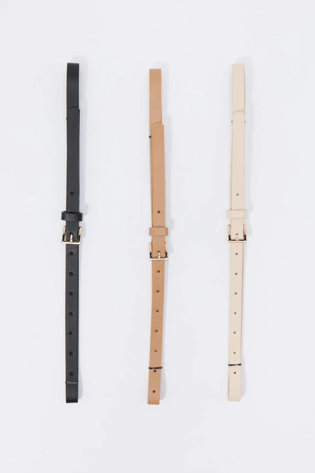 Ceinture en similicuir (Paquet de 3) sold by Urban Planet product image thumbnail 3