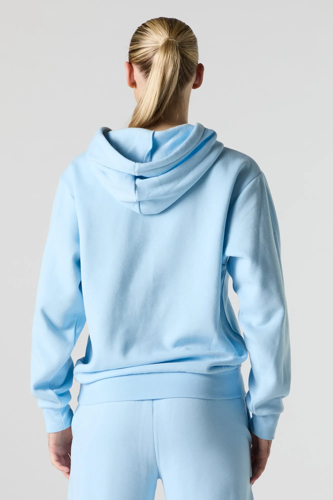 City Embroidered Fleece Hoodie sold by Urban Planet product image thumbnail 5