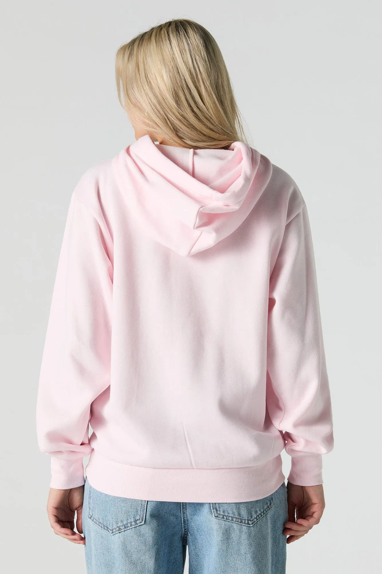 Haut à capuchon en molleton à broderie de boucle sold by Urban Planet product image thumbnail 2