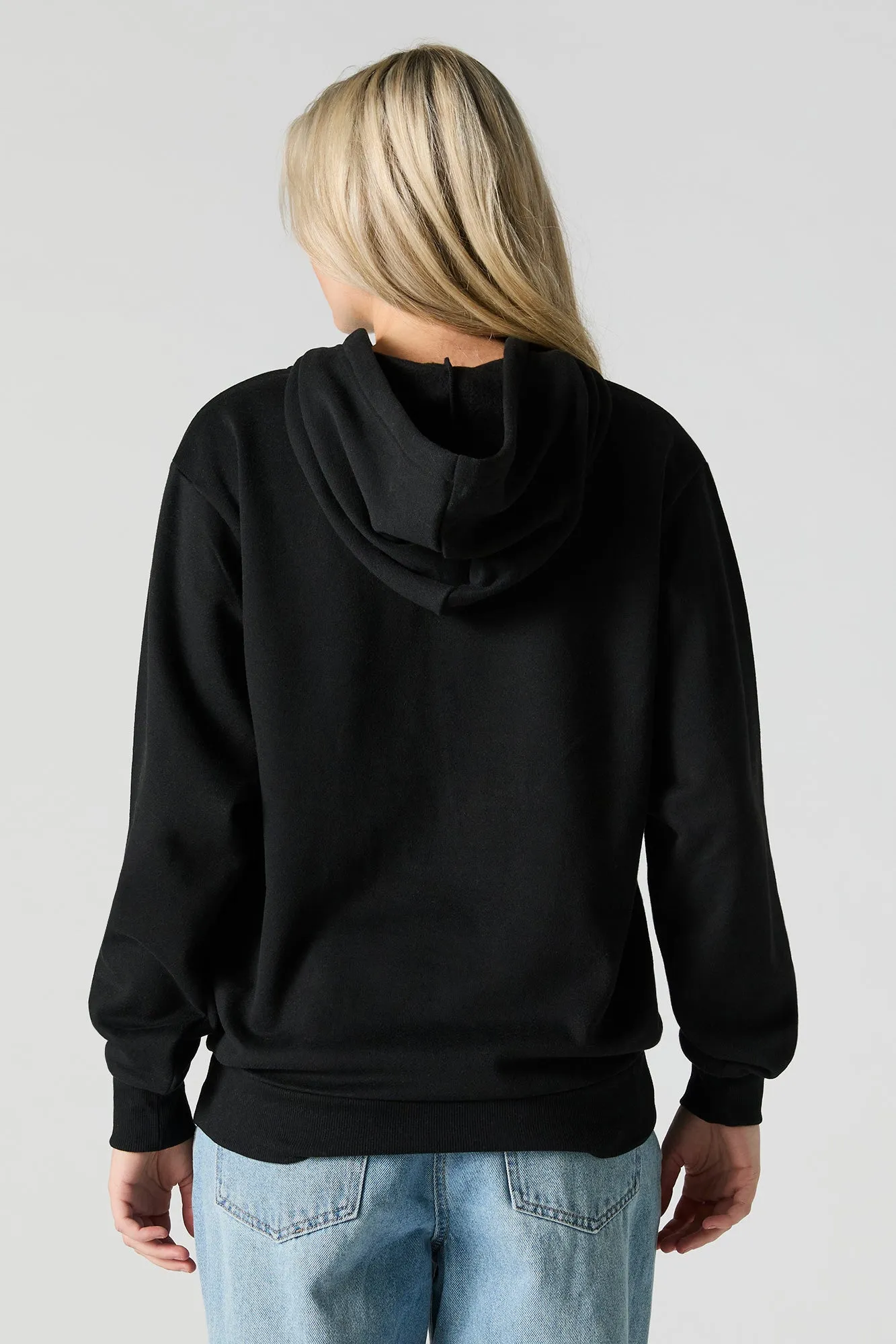 Haut à capuchon en molleton à imprimé Birthday Queen sold by Urban Planet product image thumbnail 2