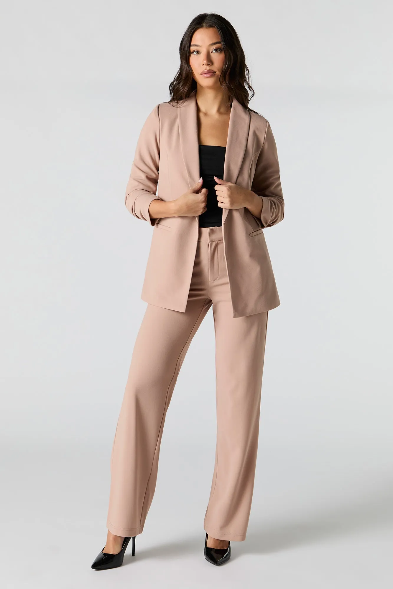 Open Front Blazer sold by Urban Planet product image thumbnail 3