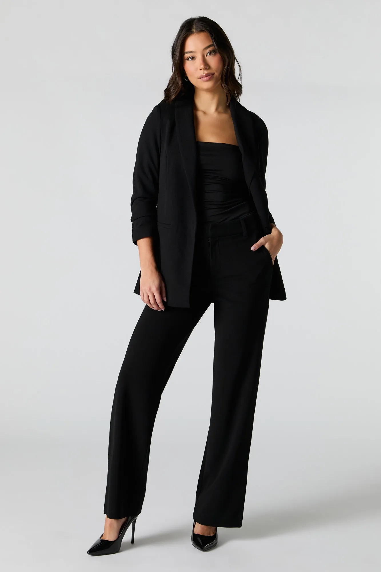 Pantalon habillé à jambe droite sold by Urban Planet product image thumbnail 4