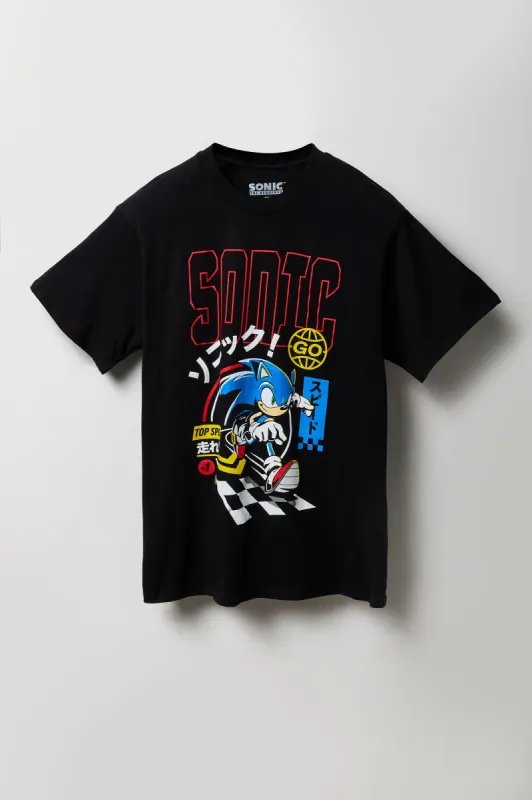 T-shirt à imprimé Sonic sold by Urban Planet