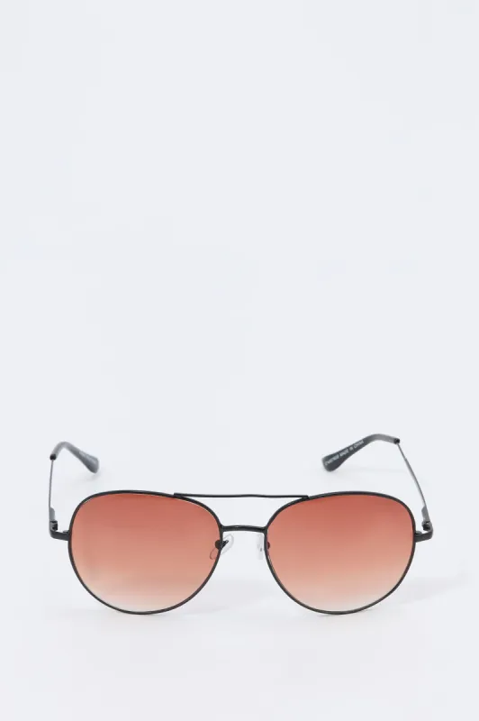 Round Aviator Sunglasses sold by Urban Planet