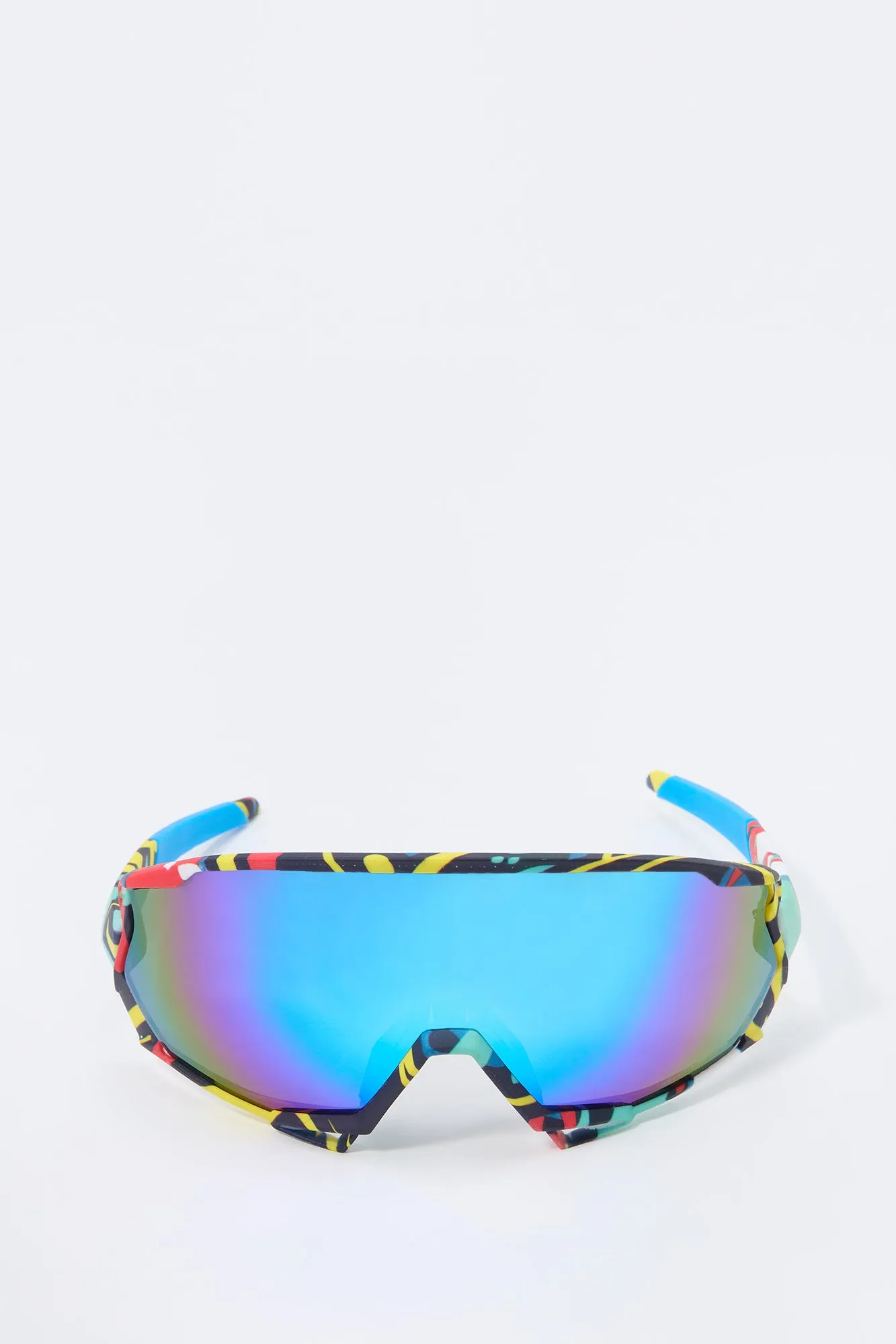 Abstract Shield Sunglasses sold by Urban Planet product image thumbnail 4