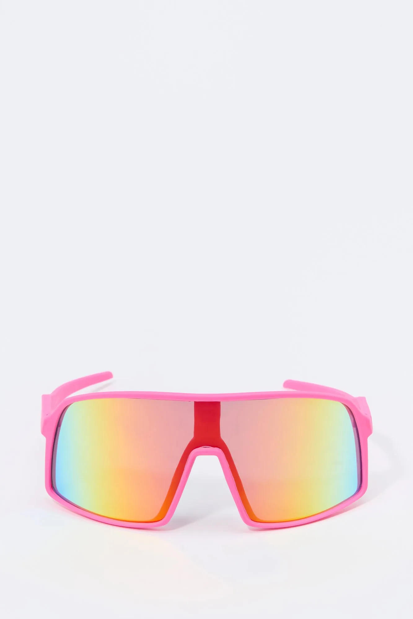 Soft Touch Shield Sunglasses sold by Urban Planet