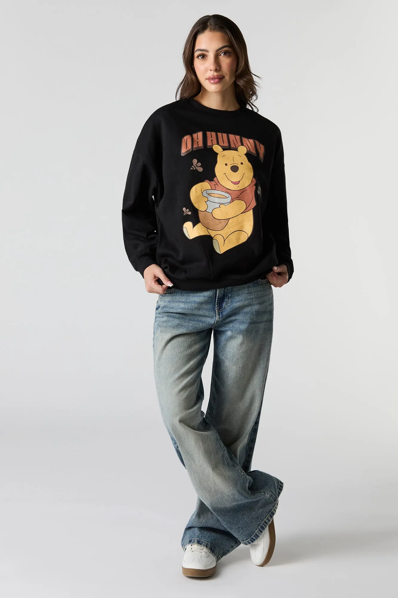 Chandail en molleton à imprimé Winnie the Pooh sold by Urban Planet product image thumbnail 3