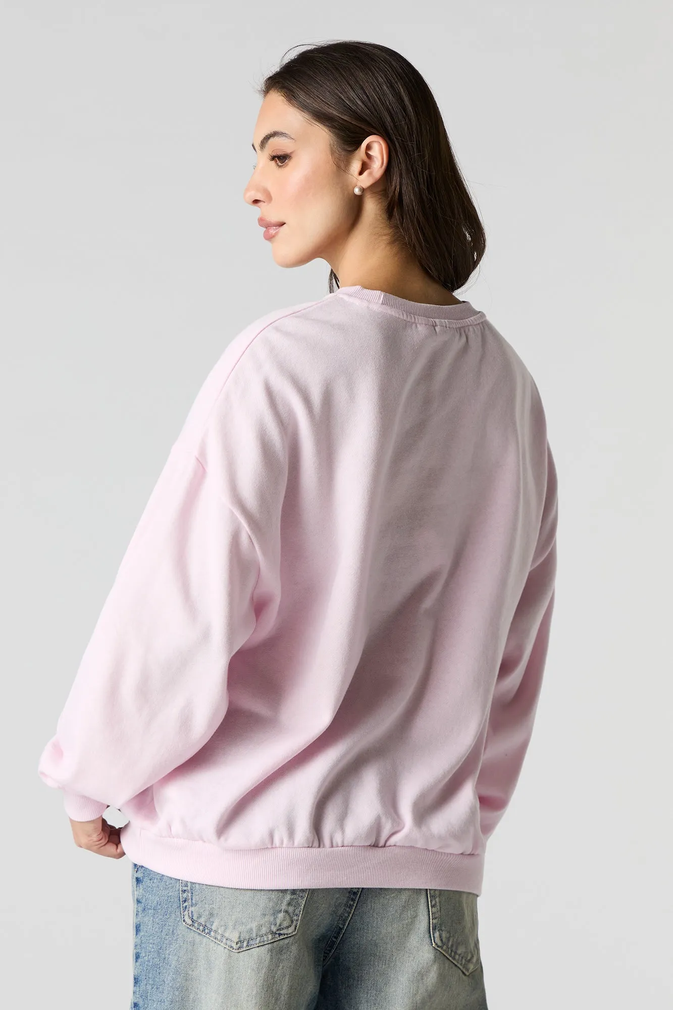 Snoopy Graphic Fleece Sweatshirt sold by Urban Planet product image thumbnail 2