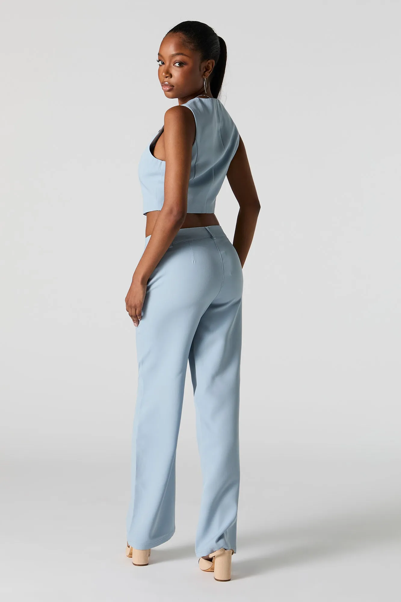 Pantalon habillé à jambe droite sold by Urban Planet product image thumbnail 3