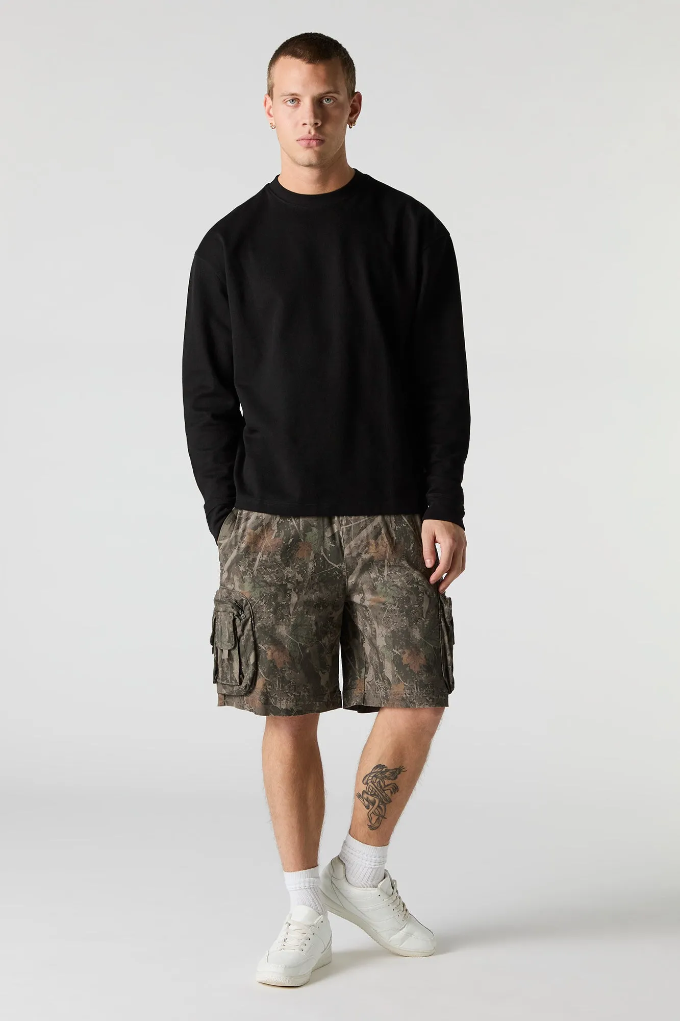 Short cargo avec poches multiples sold by Urban Planet product image thumbnail 2