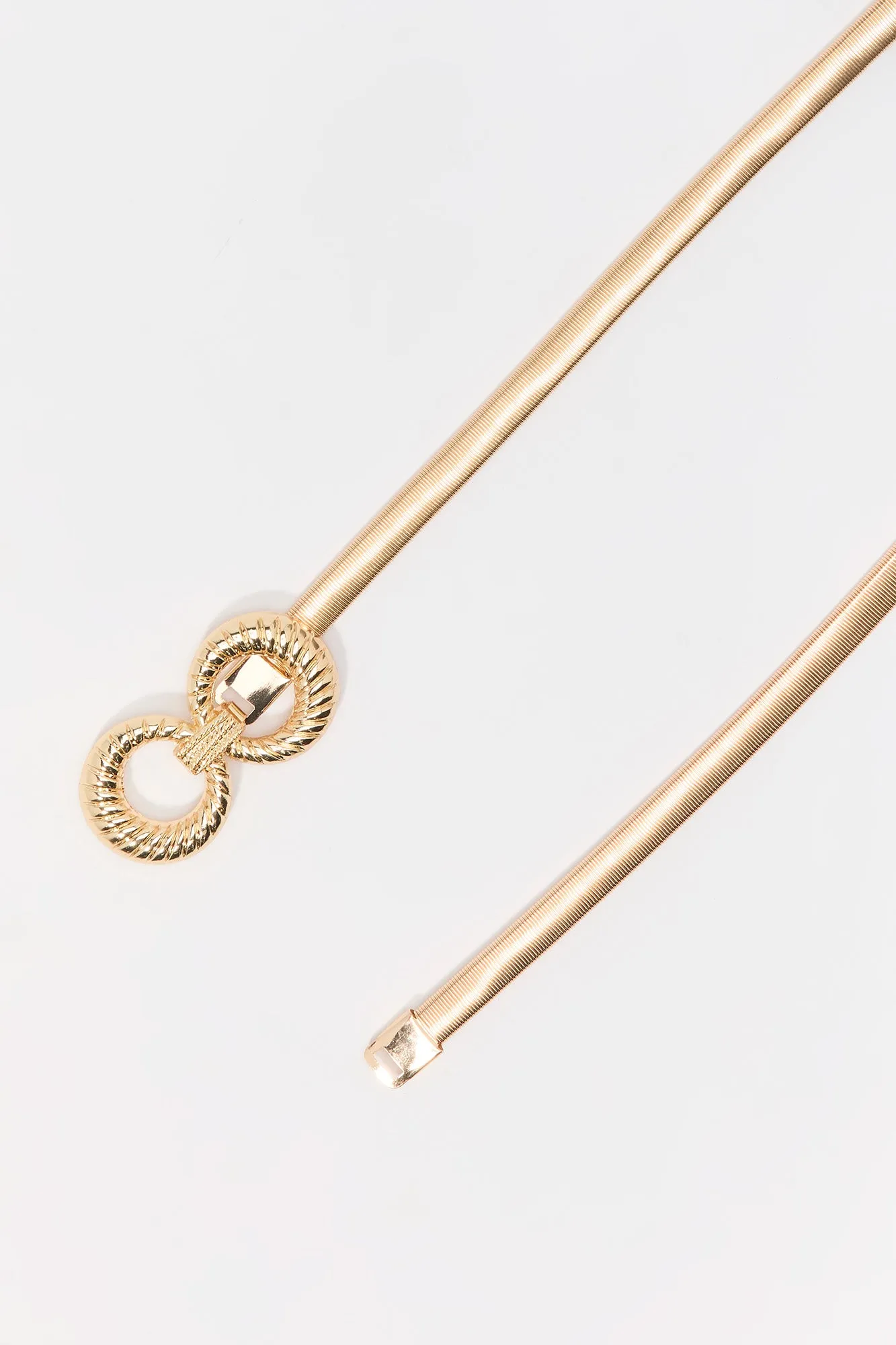 Metal Circles Waist Belt sold by Urban Planet product image thumbnail 2