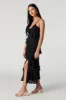Lace Knit Ruffle Midi Dress sold by Urban Planet