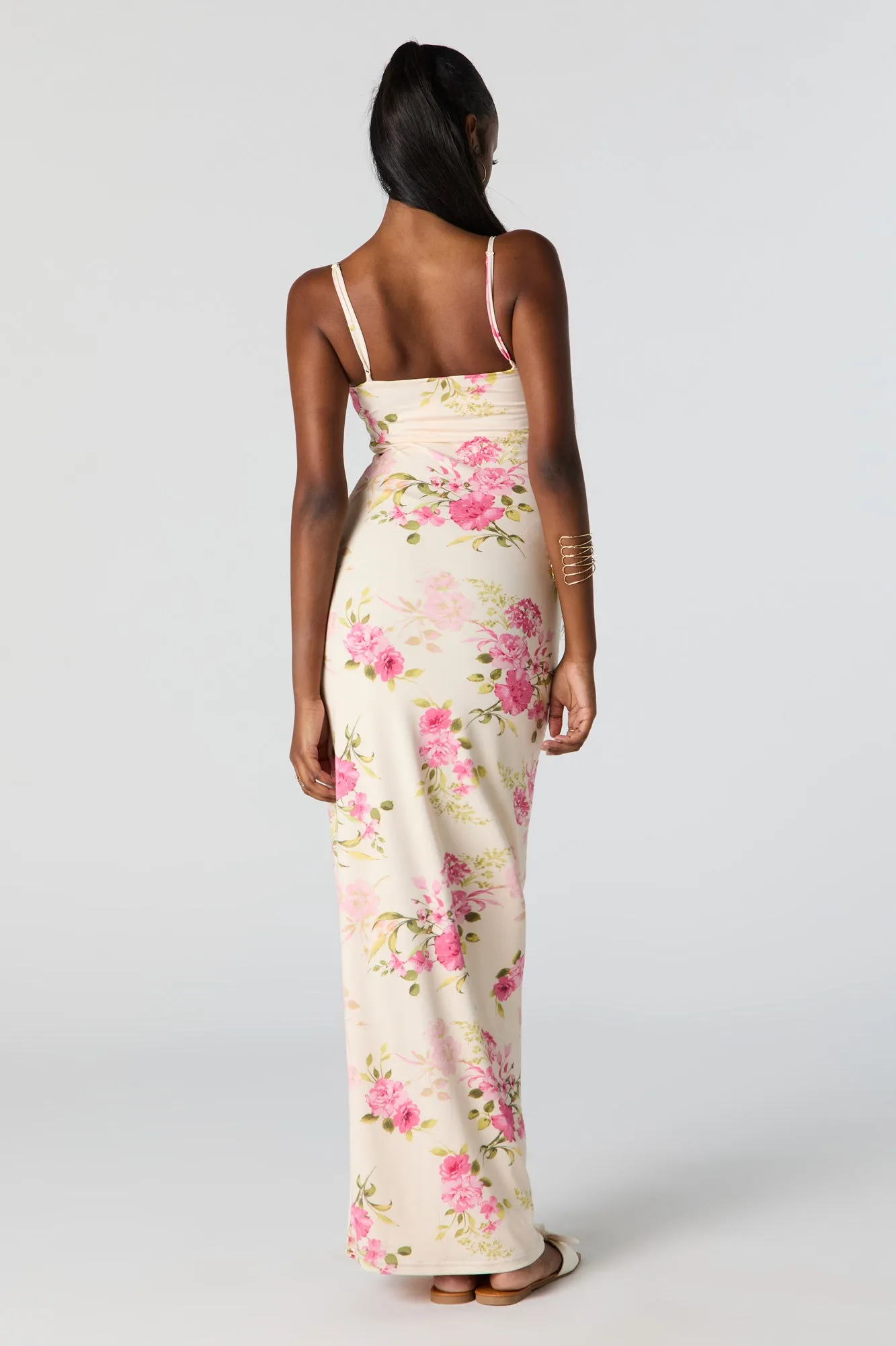 Contour Floral Maxi Dress sold by Urban Planet product image thumbnail 3