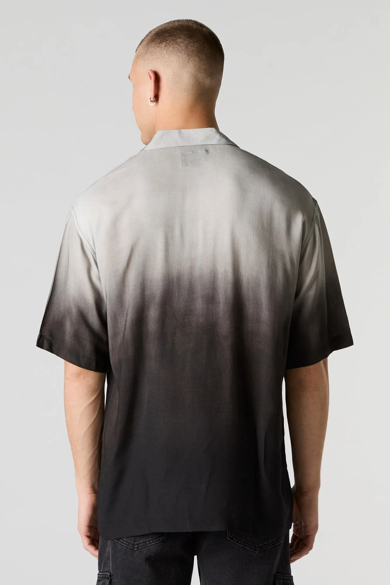 Ombre Print Button-Up Top sold by Urban Planet product image thumbnail 2